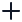 Plus sign graphic